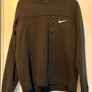 Nike Men's Black Crewneck Sweater